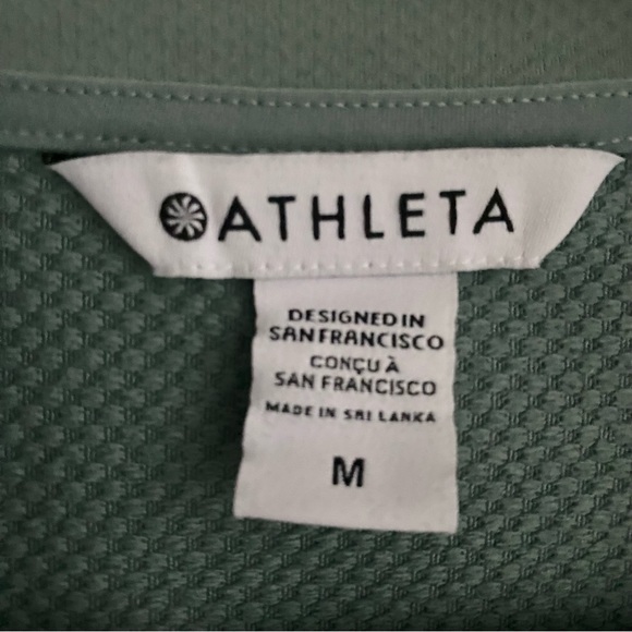 Athleta Whistler Half Zip Long Sleeve Top Women Size M - Picture 8 of 9